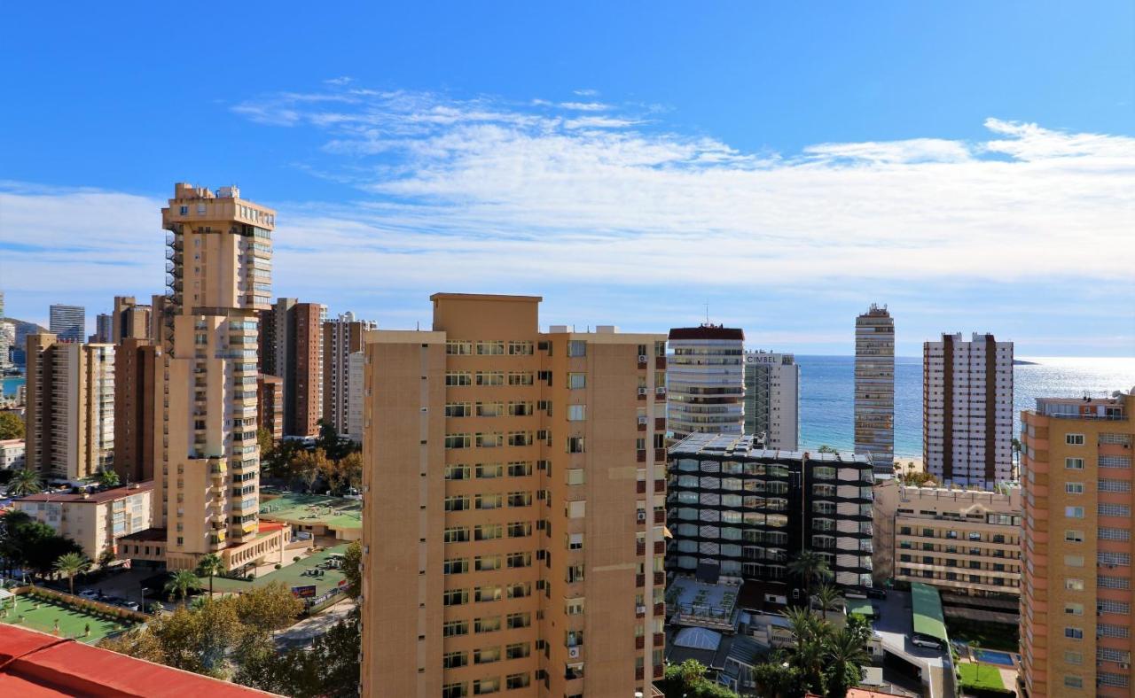 Penthouse Cervantes Sea View Бенидорм Экстерьер фото
